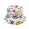 Stingy Brim Hats детская шляпа Sunbonnet Sun Fisherman Caps Floral Unicorn Print Children Kids Kids Spring Summer осень 2-6 лет Drop Dhlix