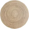 Carpets Straw Round Carpets Rugs for Living Room Bedroom Bulrush Natural Reed Grass Rattan Carpet Tea Table Floor Mats Hand-woven R230725