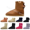 ugg uggs aus Designer Australies Femmes Luxe Neige Australie Bottes Plate-Forme Fond Épais Cheville Dames Filles Chaussons Triple Noir Rose Gris Chaussures D'hiver GAI 36-41