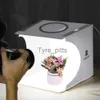 Флэш -диффузоры Mamen Softbox Light Box Photography Studio Mini Ring Light светодиодное освещение фото комнаты видео съемки палатка бокс набор 6 Backgrops x0724 x0724