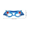 Goggles 1 Pair Kid Swim Glasses Waterproof Anti-fog Cartoon Swimming Goggles (Blue) HKD230725