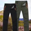 Pantalones de hombre 2023 Casual de secado rápido Senderismo Verano al aire libre Camping Trekking Corriendo Montaña impermeable