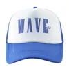 Casquettes de Baseball Lettres Surf Chapeau Pour Hommes Casquette De Baseball Femmes Sports De Plein Air Snapback Unisexe Hip Hop Os Respirant Maille Soleil Chapeaux Gorro