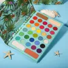 Ombretto Docolor 34 colori Palette di ombretti Tropical Shadows Pallet Glitter Highlighter Shimmer Make Up Pigment Matte Eye Shadow Pallete 230724