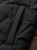 Chaquetas de los hombres Chaquetas de los hombres Negro Grueso Casual Puffer Chaleco Clásico Zip Up Sin mangas Acolchado Prendas de abrigo para ropa de invierno Z230725