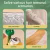 Lint Remover Pet Hair Roller Brush 2way Dog Cat Check Tool Удобная очистка меховой основание домашняя мебель диван 230725