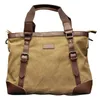 Plunjezakken ontwerp Kaki leisure retro multifunctionele zachte mannen canvas reishandtas cross body schoudertas 230724