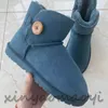 Super mini plate-forme bottes Designer femmes hommes hiver cheville bottes de neige australiennes plate-forme en cuir bottes en peluche chaudes
