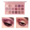 Eye Shadow Miss Rose 18 Color Huda Pearlescent Matte Eye Shadow Professional Color Make-Up Multicolored Eye Shadow Disc 230724