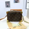 Famoso bolso de diseñador Bolso de lujo Bolso de hombro Bolso bandolera Bolso de mujer Bolso de cuero de alta calidad Bolso estampado clásico Bolso de cadena de metal para mujer Bolso vintage styleeendibags