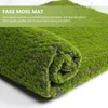 Decorative Flowers Simulated Green Wall Houseplant Accessories Fake Lawn Mini Garden Moss Artificial Turf Cotton Decor Micro Scene