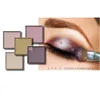 Ombre à paupières QI14Colors Maquillage Palette de fard à paupières Matte High Pigment Single Eye Shadow Palette Make up Long-lasting Cosmetic Lipstick suit 230724