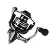 Full Metal Deniz Fishing Reel Besleyici Sazan Balıkçılık Dönen Makara Balıkçılığı Bobin Moulinet Sönen Makaralar 8kg Max Drag 1000-7000265D