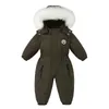 IYEAL 2023New manteau d'hiver veste pour enfants pour bébés garçons filles vêtements chauds enfants combinaison imperméable combinaison de ski épaissir vêtements de neige HKD230725