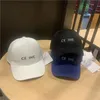 قبعات جديدة للنساء مصممة قبعة حساسة شريط تطريز طباعة بوضوح snapback ملحقات ألوان الصلبة ملحقات الأزياء مصممين البيسبول غطاء البيسبول