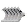 Skarpetki sportowe 5 Pairs Anti-Slip Football Socks Mężczyźni Kobiety bez poślizgu piłka nożna koszykówka tenisowa skarpetki sportowe Grip Cycling Riding Sockin