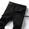 Männer Jeans Klassische Erweiterte Stretch Schwarz Stil Business Mode Denim Slim Fit Jean Hosen Männliche Marke Hosen 230724