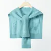 Foulards WOTEEWS marque belle Nuo laine femmes châle couleur unie creux tricoté mince produit de mode