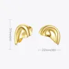 Dangle Chandelier ENFASHION Auricle Earmuff Clip Style Women's Earrings Gold Cover Earrings Without Perforation Fashion Jewelry Brincos E201200 230725