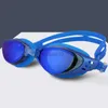 Goggles Swimming Goggles Myopia Men och Women Anti-dimma Professional Waterproof Sile Arena Pool Swim glasögon Vuxen Simglas HKD230725