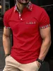 Heren Polo's 2023 Zomer Casual Korte Mouwen Polo Shirt Kantoor Mode Revers T-shirt Ademende Kleding 230724