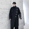 Women's Trench Coats Spring Fashion Coat Men Autumn Irregular Personality Windbreaker Mens Tide Leisure Overcoat Male Korean Loose Jackets