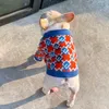 Pet Designer Hondenkleding Trui Merken Hondentrui Koud weer Huisdierjas Schnauzer Franse Bulldog Puppy Kat Trui