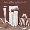 Make-up-Tools Jessup Make-up-Pinsel-Set, 4–14-teilig, Make-up-Pinsel, Premium-Synthetik-Grundierung, Concealer, Puder, Lidschatten, Mischpinsel T343 230724