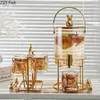 Tea Cups Light Luxury Glass Set Family Party Milk Juice Drink Pot Decanter Spirit Cup Kettle with Faucet Home Drinking 230724