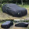 Bil Sunshade Universal Full Car Covers Outdoor Waterproof UV Rain Snow Protection Black Car Case Cover SXXL SUVSEDAN BIL DOLAPLE DESIGN X0725