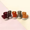 First Walkers Spring Autumn Infant Toddler Shoes Baby Boys Girls Cute Style Fruit Non-Slip Terry Socks Slip-on Kids Sports For Toddlers
