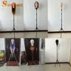 Pruik Stand De Verstelbare Pruik Stand Mannequin Hoofd Statief Voor Canvas Blok Hoofden Maken Pruiken Styling Cosmetologie Kappers Trainning 230724