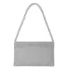 Vacker glitter underarm axelväska aluminium pärla handväska koppling bling aftonväska handväska gåva till jubileum l230704