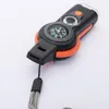 Whistle Outdoor 7-in-1 Multifunctional Whistle Survival Whistle with LED Light Thermometer Compass Whistle HW57