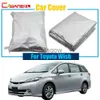 Автомобильный солнцезащитный автомобиль Cawanerl Cover Cover Snow Rain Rainestaint Protector UV Antip Cover for Toyota Бесплатная доставка! x0725