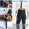 Men's Body Shapers Men Tummy Control Shorts Shaper Compression High Waist Trainer Belly Stomach Flat Slimming Shapewear Boxer Underwear