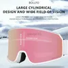 Ski Goggles Ski Goggles Men Anti-Fog Snowboard Glasses Women Winter Outdoor Snow Sunglasses UV400 Double Layers Lens Skiing Goggles HKD230725