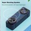 Przenośne głośniki przenośne Bluetooth Bluetooth Wireless Outdoor z subwoofer stereo komputer Mini R230801