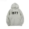 Men's Sweatshirts Designer Hoodie Mens Hoodies for Men Pullover Hoody Man 1977 Sweatshirt Black Luxury Women Crewneck Cotton Letters Long Sleeve 20ss Casual L230725