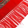 Eşarplar 51in Tasarımcı Lüks Meydanı Şallar Kış Scarf Kadın Babushka Retro Retro Pamuklu Bandana Siyah Battaniye Sargı Hijab Poncho Cape