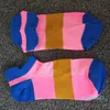 Meias de secagem rápida inteiras unissex meias curtas adultas meias de tornozelo meias Cheerleader multicoloridas de boa qualidade com etiquetas 234K
