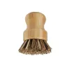 Bamboe Schotel Scrub Borstels Keuken Houten Schoonmaken Scrubbers voor Wassen Gietijzeren Pan Pot Natuurlijke Sisal Haren FY5090 LL