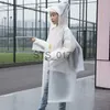Regnrockar söta barn Raincoat Wate Proof Children s Rain Poncho Rain Coat ET med ryggsäcksposition X0724