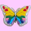 Akcesoria części butów urok do clog Adts Glow in the Dark Butterfly-T1008 Decior Decoration Bransoletka Treens Teens Borday Birthday