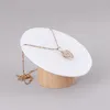 Jewelry Pouches Acrylic Wooden Stand For Necklace Bracelet Charms Holder Pendant Display Jewellery Organizer Support Exhibitor Showcase