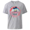 T-shirts pour hommes Hawaii Le T-shirt parfait Homme T-shirt en coton confortable O-Neck Respirant Vêtu Vintage Harajuku Cool Manches courtes