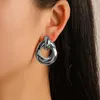 Stud Earrings Stainless Steel Hook For Women Pin Minimalist Chic Baroque Style Elegant Female Jewelry Earring Gift 2023