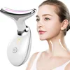 Massageador facial Pescoço equipamento de beleza máquina de elevação EMS massageador reduzindo rugas de queixo duplo anti rugas ferramenta de cuidados com a pele 230724