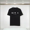 Tamanho asiático S-3XL Designer T-shirt Casual MMS T-shirt com impressão monograma top de manga curta para venda roupas de hip hop masculinas de luxo # 78