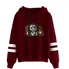 Mäns hoodies Bindningen av Isaac Print Autumn and Winter Holiday Preppy Men/Women Normcore Minimalist Streetwear Clothes Gothic Punk Sty